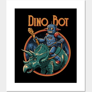 Dino Bot 2 Posters and Art